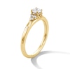 Thumbnail Image 3 of 0.40 CT. T.W. Canadian Certified Diamond Twist Bypass Engagement Ring in 14K Gold (I/I1)