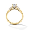 Thumbnail Image 3 of Vera Wang Love Collection Oval 1.18 CT. T.W. Diamond Engagement Ring in 14K Gold