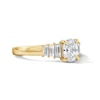 Thumbnail Image 4 of Vera Wang Love Collection Oval 1.18 CT. T.W. Diamond Engagement Ring in 14K Gold