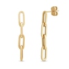 Thumbnail Image 3 of Chain Link Dangle Earrings in Solid 10K Gold