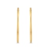 Thumbnail Image 1 of 50.0mm Tube Hoop Earrings in Hollow 14K Gold