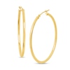 Thumbnail Image 1 of 40.0mm Tube Hoop Earrings in Hollow 14K Gold