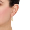 Thumbnail Image 2 of Teardrop Dangle Earrings in Hollow 10K Gold