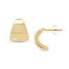 Thumbnail Image 3 of Graduated J-Hoop Earrings in Solid 10K Gold