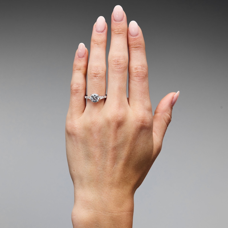 Main Image 2 of 1.75 CT. T.W. Certified Lab-Grown Diamond Engagement Ring in 14K White Gold (F/VS2)