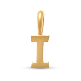 Letter “I” Initial Charm in 10K Gold