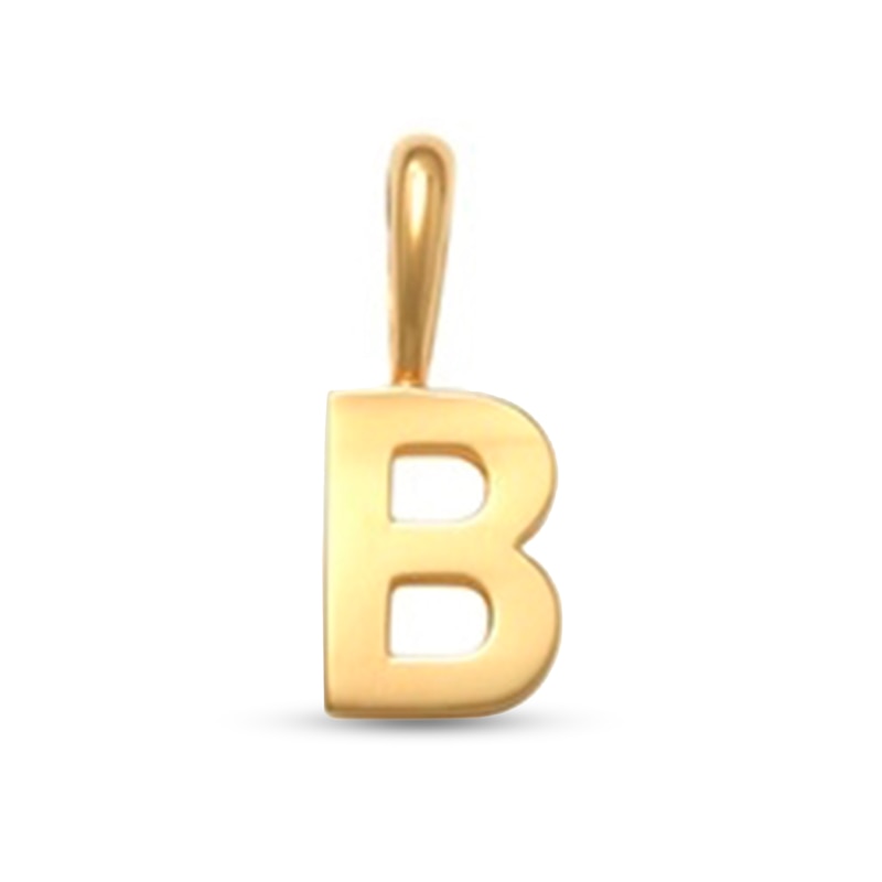 Main Image 1 of Letter “B” Initial Charm in 10K Gold