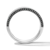 Thumbnail Image 2 of Neil Lane Men’s 0.23 CT. T.W. Black Diamond Wedding Band in 14K White Gold
