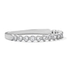 Thumbnail Image 4 of 0.15 CT. T.W. Diamond Stackable Anniversary Ring in 10K White Gold