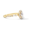 Thumbnail Image 4 of Vera Wang Love Collection 0.80 CT. T.W. Oval Diamond Frame Engagement Ring in 14K Gold