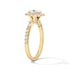 Thumbnail Image 5 of Vera Wang Love Collection 0.80 CT. T.W. Oval Diamond Frame Engagement Ring in 14K Gold