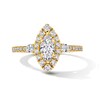 Thumbnail Image 1 of Vera Wang Love Collection 0.95 CT. T.W. Marquise-Cut Diamond Engagement Ring in 14K Gold