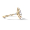 Thumbnail Image 3 of Vera Wang Love Collection 0.95 CT. T.W. Marquise-Cut Diamond Engagement Ring in 14K Gold