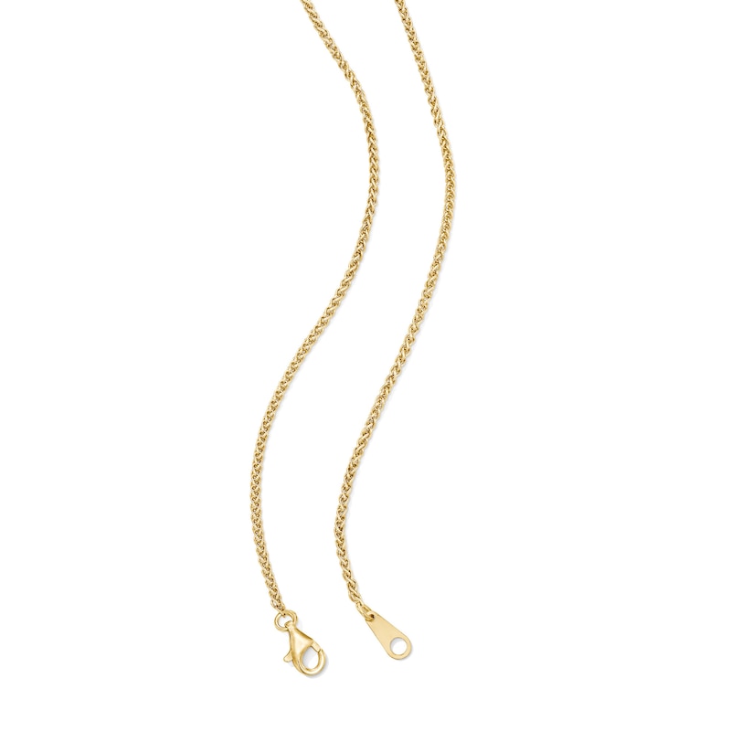 EFFY™ Collection Oval Citrine and White Zircon Pendant in Sterling Silver with 14K Gold Plate