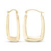 Thumbnail Image 1 of 21.12mm Rectangle Hoop Earrings in Solid 10K Gold