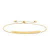 Thumbnail Image 1 of Bar Bolo Bracelet in Hollow 14K Gold - 8.5"