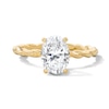 Thumbnail Image 1 of 1.60 CT. T.W. Oval Certified Lab-Grown Diamond Hidden Halo Engagement Ring in 14K Gold (F/VS2)