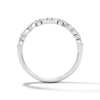 Thumbnail Image 2 of Emmy London 0.30 CT. T.W. Marquise-Cut Certified Lab-Grown Diamond Band in 18K White Gold (F/VS2)