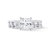 Thumbnail Image 1 of Emmy London 4.00 CT. T.W. Princess-Cut Certified Lab-Grown Diamond Bridal Set in 18K White Gold