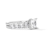 Thumbnail Image 3 of Emmy London 4.00 CT. T.W. Princess-Cut Certified Lab-Grown Diamond Bridal Set in 18K White Gold