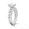 Thumbnail Image 4 of Emmy London 4.00 CT. T.W. Princess-Cut Certified Lab-Grown Diamond Bridal Set in 18K White Gold