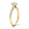 Thumbnail Image 5 of Vera Wang Love Collection Pear-Shaped 0.69 CT. T.W. Diamond Engagement Ring in 14K Gold