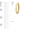 Thumbnail Image 3 of 15.6mm Hoop Earrings in Solid 10K Gold