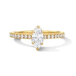 Vera Wang Love Collection Marquise-Cut 0.69 CT. T.W. Diamond Engagement Ring in 14K Gold