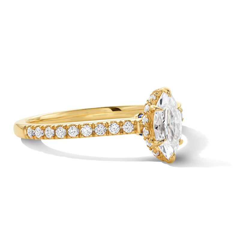 Vera Wang Love Collection Marquise-Cut 0.69 CT. T.W. Diamond Engagement Ring in 14K Gold