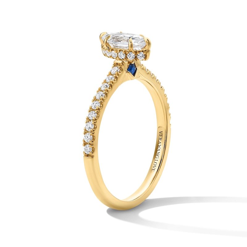 Vera Wang Love Collection Marquise-Cut 0.69 CT. T.W. Diamond Engagement Ring in 14K Gold