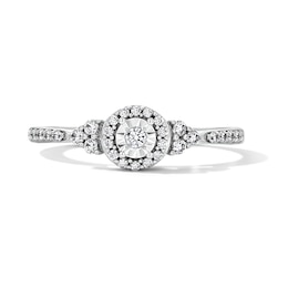 0.20 CT. T.W. Diamond Promise Ring in Sterling Silver