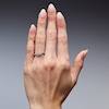 Thumbnail Image 2 of 0.20 CT. T.W. Diamond Promise Ring in Sterling Silver