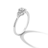 Thumbnail Image 3 of 0.20 CT. T.W. Diamond Promise Ring in Sterling Silver