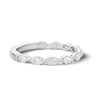 Thumbnail Image 4 of Neil Lane Artistry 0.69 CT. T.W. Marquise-Cut Certified Lab-Grown Diamond Wedding Band in 14K White Gold (F/VS2)