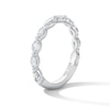 Thumbnail Image 5 of Neil Lane Artistry 0.69 CT. T.W. Marquise-Cut Certified Lab-Grown Diamond Wedding Band in 14K White Gold (F/VS2)