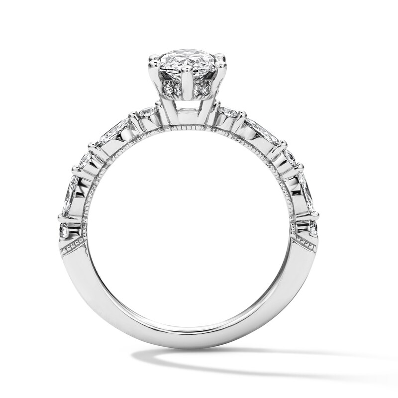 Neil Lane Artistry 1.95 CT. T.W. Marquise-Cut Certified Lab-Grown Diamond Engagement Ring in 14K White Gold (F/VS2)