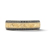 Thumbnail Image 1 of Neil Lane Men’s 0.45 CT. T.W. Black Diamond Wedding Band in 14K Gold