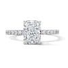 Thumbnail Image 1 of Neil Lane Artistry 2.45 CT. T.W. Radiant-Cut Certified Lab-Grown Diamond Engagement Ring in 14K White Gold (F/VS2)