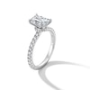 Thumbnail Image 3 of Neil Lane Artistry 2.45 CT. T.W. Radiant-Cut Certified Lab-Grown Diamond Engagement Ring in 14K White Gold (F/VS2)