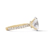 Thumbnail Image 4 of Neil Lane Artistry 3.58 CT. T.W. Oval Certified Lab-Grown Diamond Engagement Ring in 14K Gold (F/VS2)