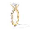Thumbnail Image 5 of Neil Lane Artistry 3.58 CT. T.W. Oval Certified Lab-Grown Diamond Engagement Ring in 14K Gold (F/VS2)