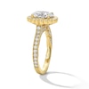 Thumbnail Image 4 of Neil Lane Artistry 2.80 CT. T.W. Oval Certified Lab-Grown Diamond Scalloped Frame Engagement Ring in 14K Gold (F/VS2)