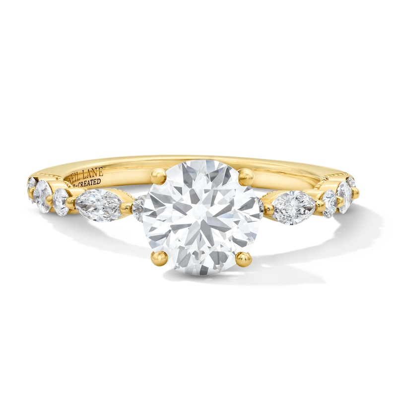 Neil Lane Artistry 1.95 CT. T.W. Certified Lab-Grown Diamond Engagement Ring in 14K White Gold (F/VS2)