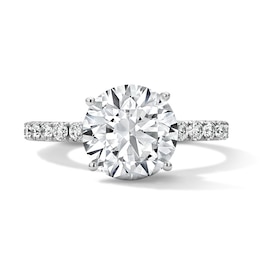 Neil Lane Artistry 3.57 CT. T.W. Certified Lab-Grown Diamond Engagement Ring in 14K White Gold (F/VS2)