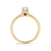 Thumbnail Image 3 of Vera Wang Love Collection Oval 0.69 CT. T.W. Diamond Engagement Ring in 14K Gold