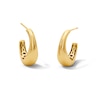 Thumbnail Image 1 of 20.0mm Graduated J-Hoop Earrings in Sterling Silver with 18K Gold Vermeil