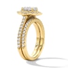 Thumbnail Image 5 of Neil Lane Artistry 1.68 CT. T.W. Oval Certified Lab-Grown Diamond Arabesque Bridal Set in 14K Gold