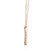 Thumbnail Image 2 of Le Vian® Montana Sapphire Ombré™ Necklace in 14K Strawberry Gold® - 19”