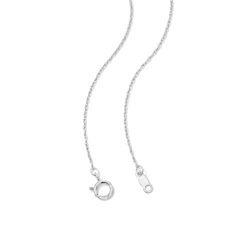 Aquamarine Cross Pendant in Sterling Silver