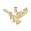 Thumbnail Image 1 of Diamond-Cut Flying Eagle Necklace Charm in Solid 10K Gold